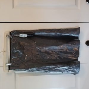 Vintage Blue medium silver short skirt